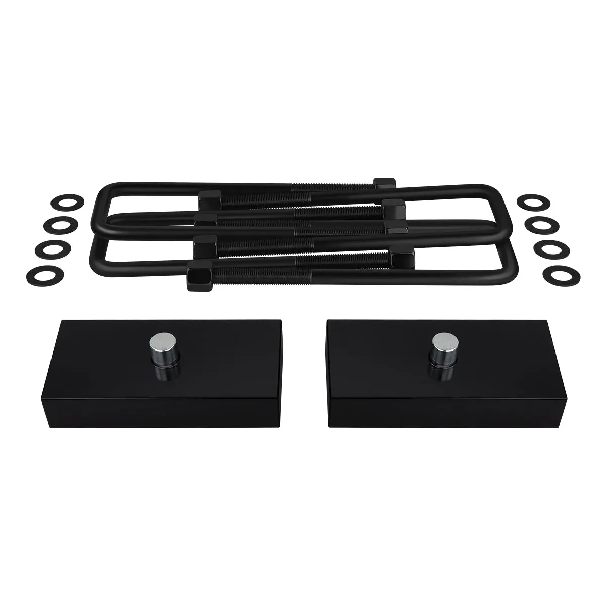 1999-2021 Tundra Rear Suspension Lift Kit Blocks & U Bolts 2Wd 4Wd 1