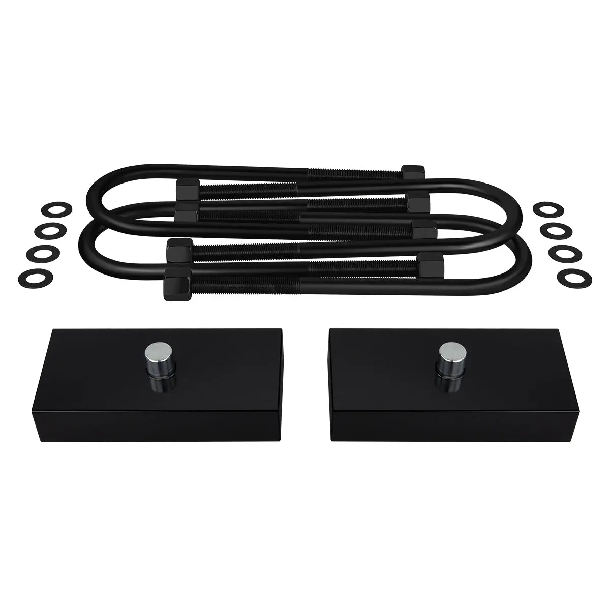 1988-1999 Chevy K1500 Rear Suspension Lift Kit & U Bolts 4Wd Non-Overload 1
