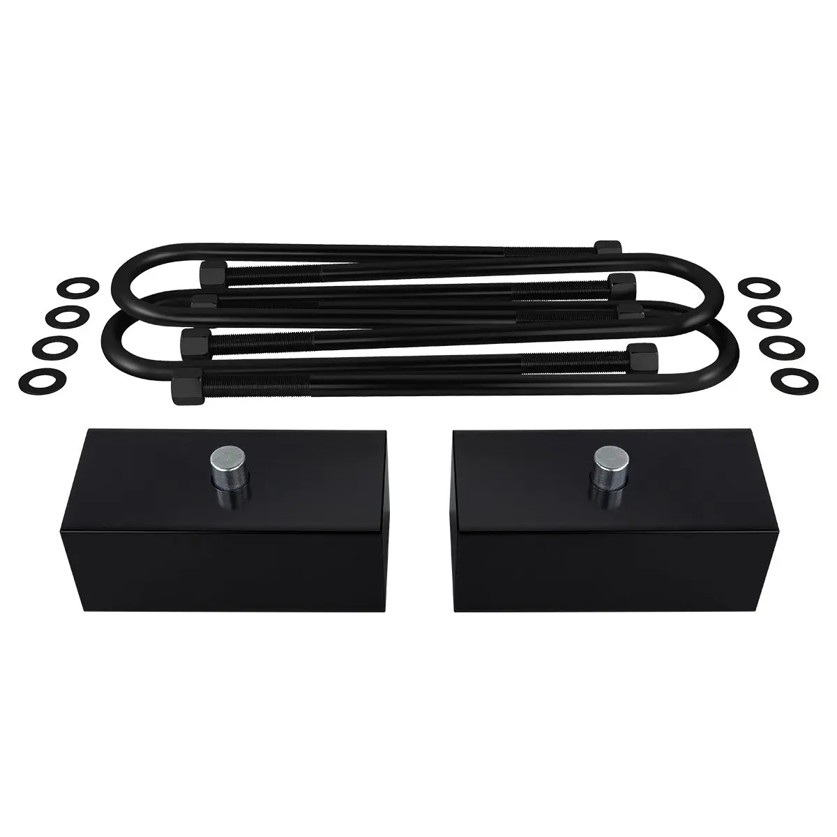 1997-2003 Ford F150 Rear Suspension Lift Kit Blocks & U Bolts 2Wd 4Wd 2