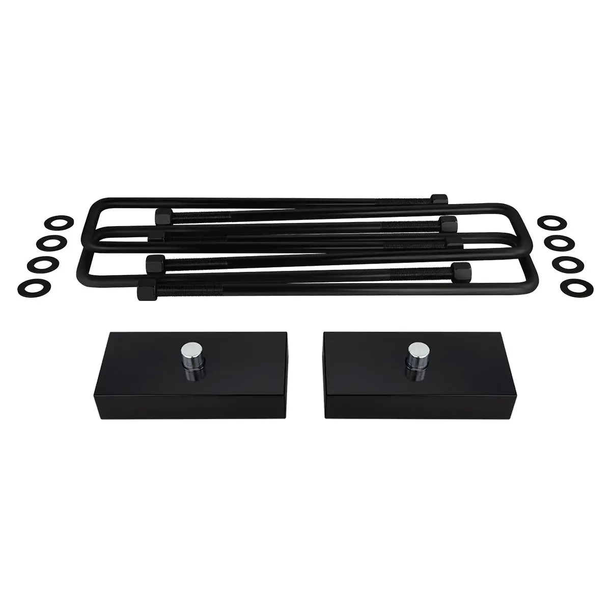 1988-1999 Chevy C1500 Rear Suspension Lift Kit Blocks & U Bolts 4X2 3