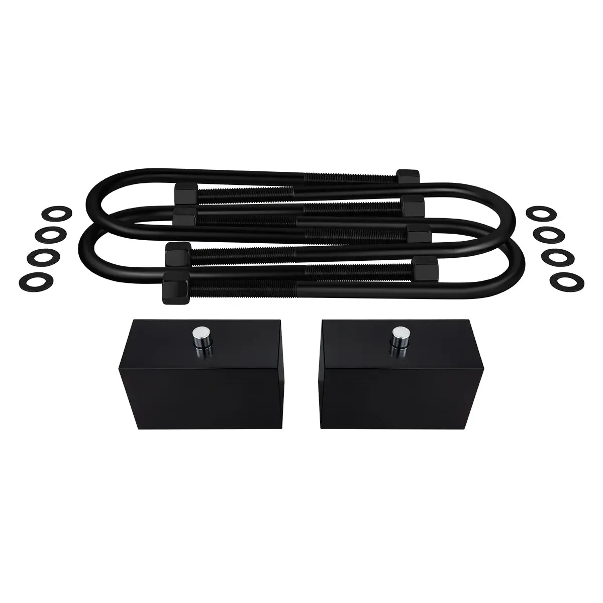 1998-2012 Ford Ranger Rear Lift Kit Blocks & Extended U Bolts 2Wd 4Wd 4