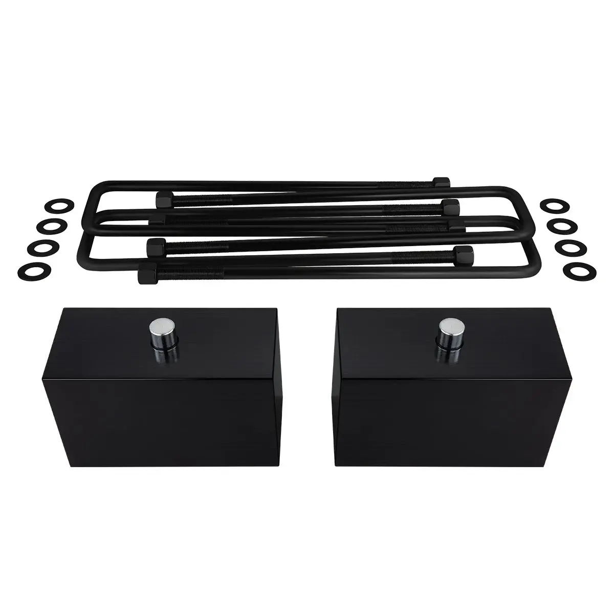 1988-1999 Chevy C1500 Rear Suspension Lift Kit Blocks & U Bolts 4X2 4