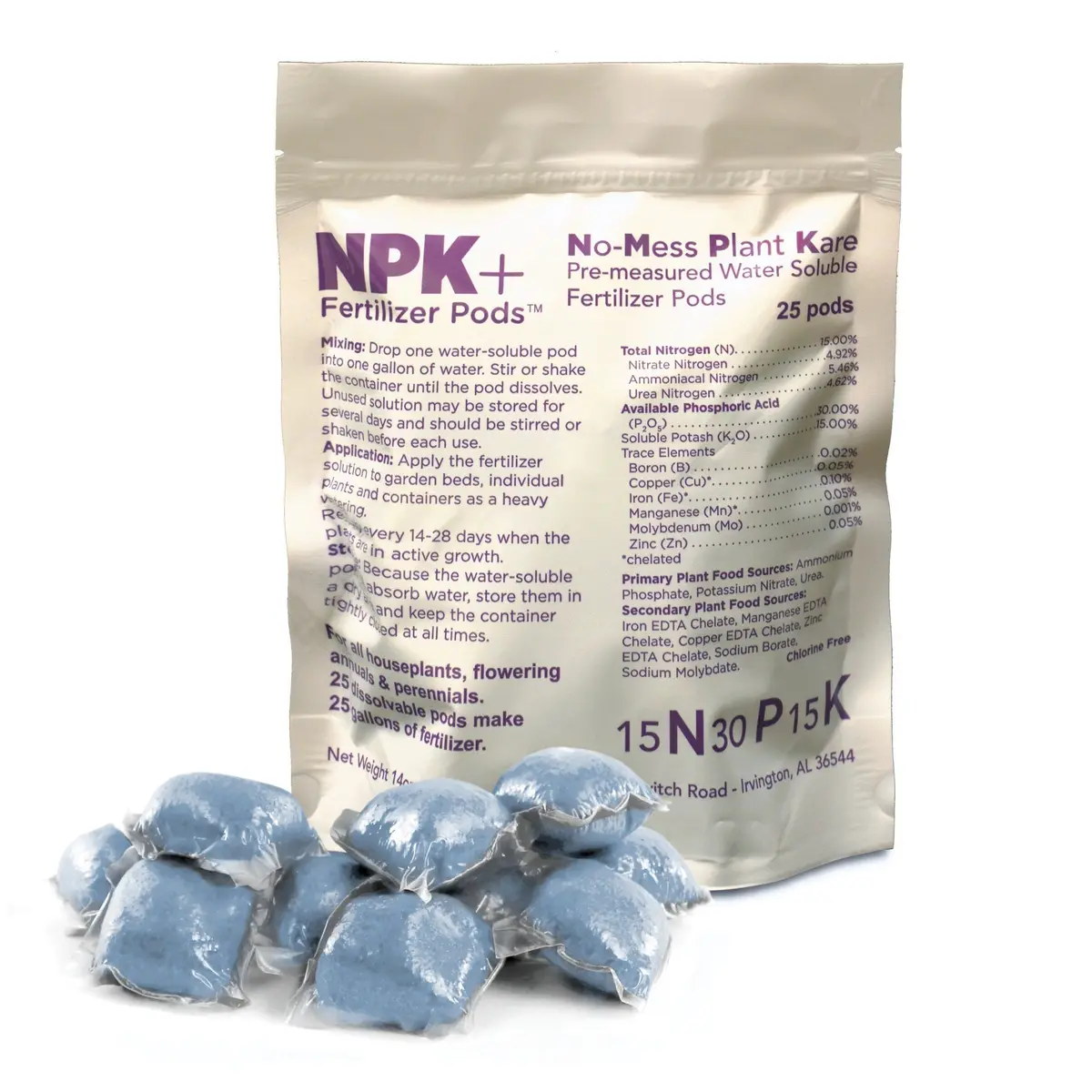 25-Count Npk+ Fertilizer Pods 1