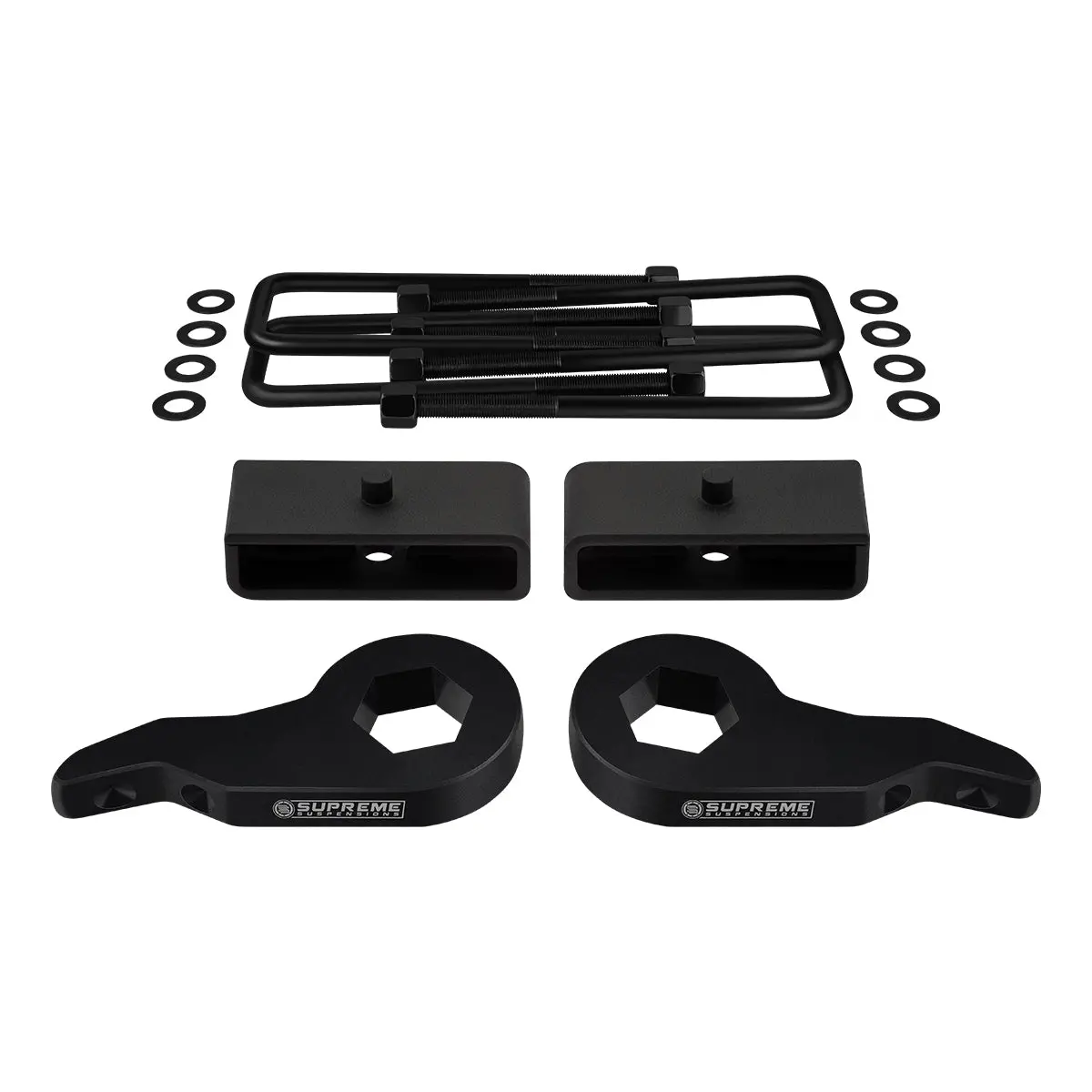 2003-2018 Chevrolet Express Awd Full Suspension Lift Kit (Square Bend U-Bolts) 2