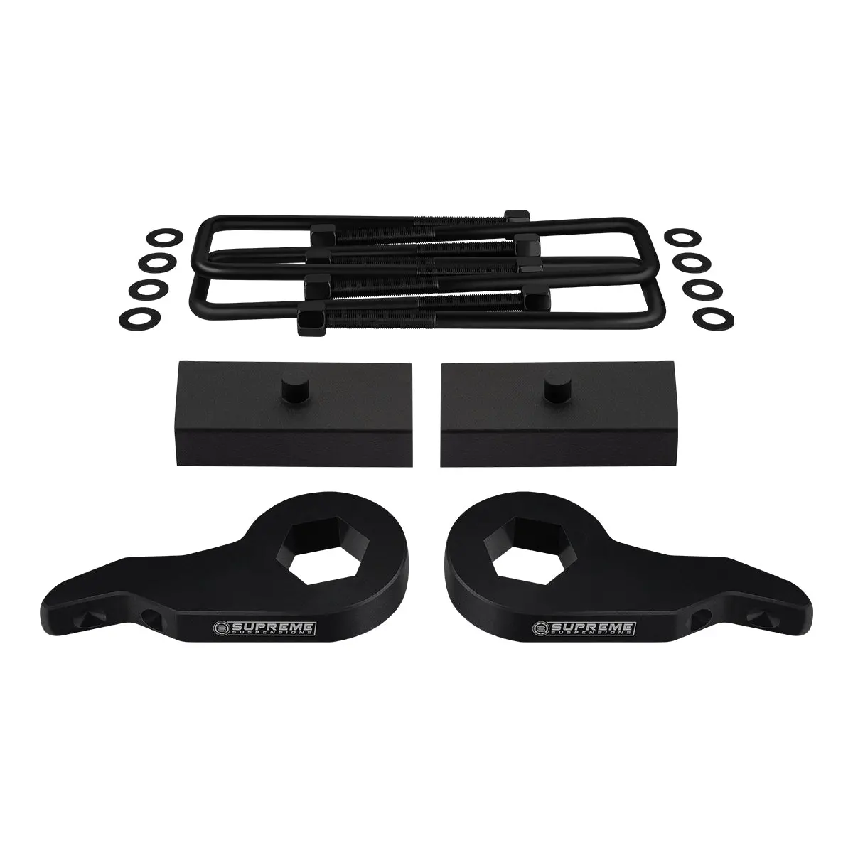 2003-2018 Chevrolet Express Awd Full Suspension Lift Kit (Square Bend U-Bolts) 1