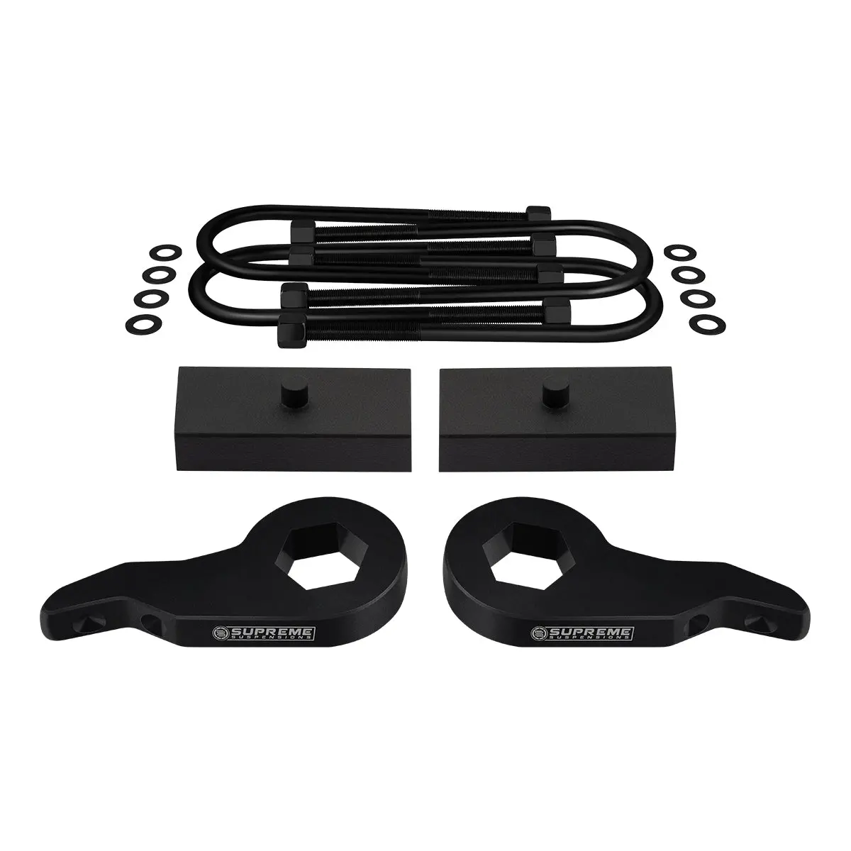 2003-2018 Chevrolet Express 4Wd Full Suspension Lift Kit (Round Bend U-Bolts) 1