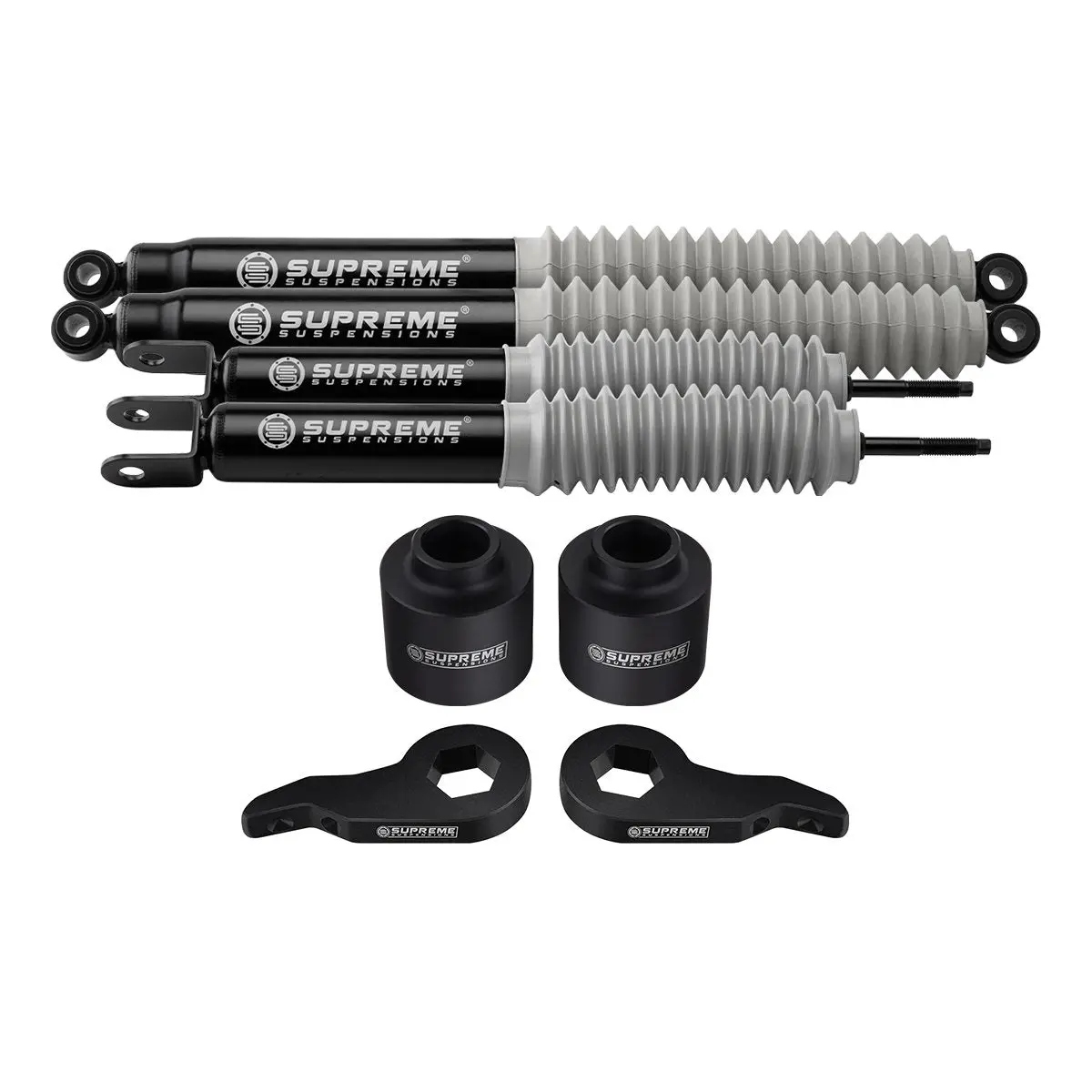 2000-2006 Chevrolet Tahoe Full Suspension Lift Kit With Max Performance Shock Absorbers 2Wd 4Wd 1