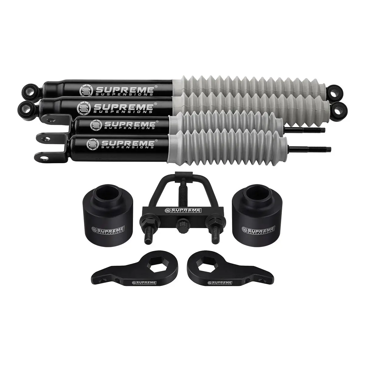2000-2006 Chevrolet Suburban 1500 Full Suspension Lift Kit With Max Performance Shock Absorbers 4Wd / 6-Lug | Torsion Tool Included 1