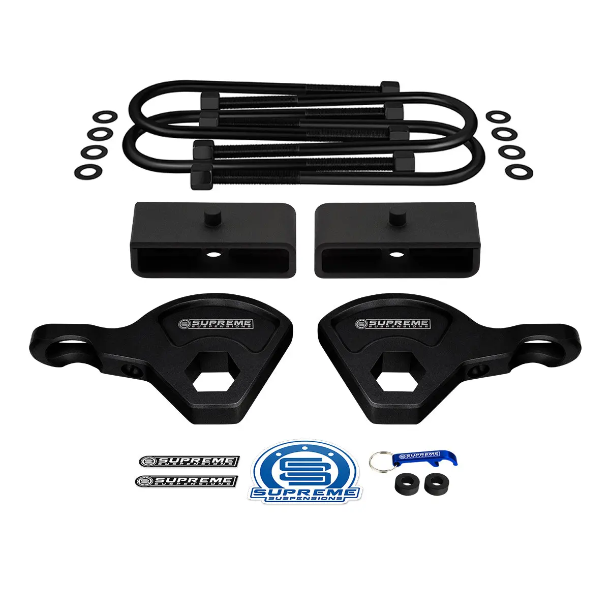 1987-2004 Dodge Dakota 4Wd (9.25" Rear Axle) Full Suspension Lift Kit | Includes Supreme's New Hd Steel Lift Blocks! 2
