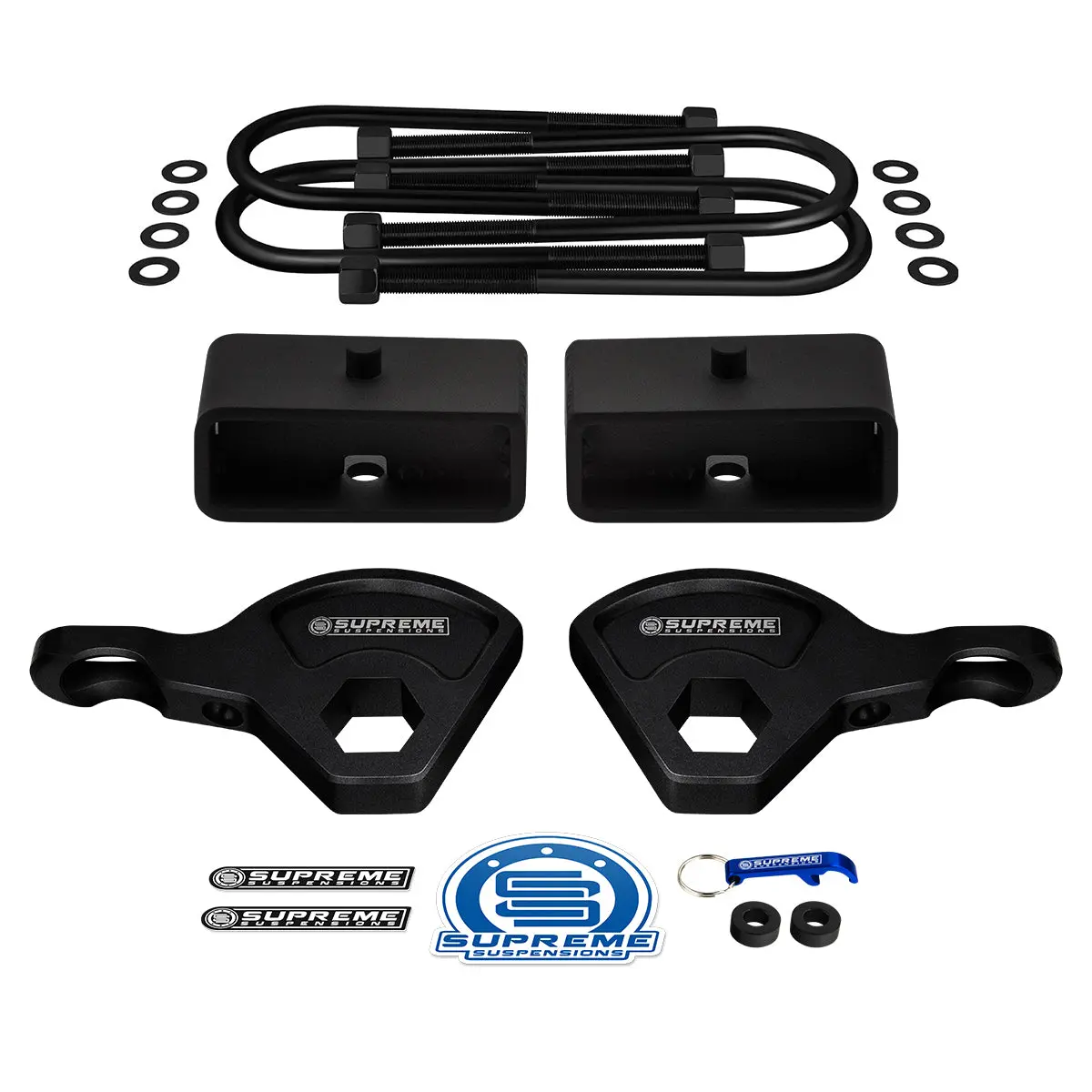 1987-2004 Dodge Dakota 4Wd (9.25" Rear Axle) Full Suspension Lift Kit | Includes Supreme's New Hd Steel Lift Blocks! 3