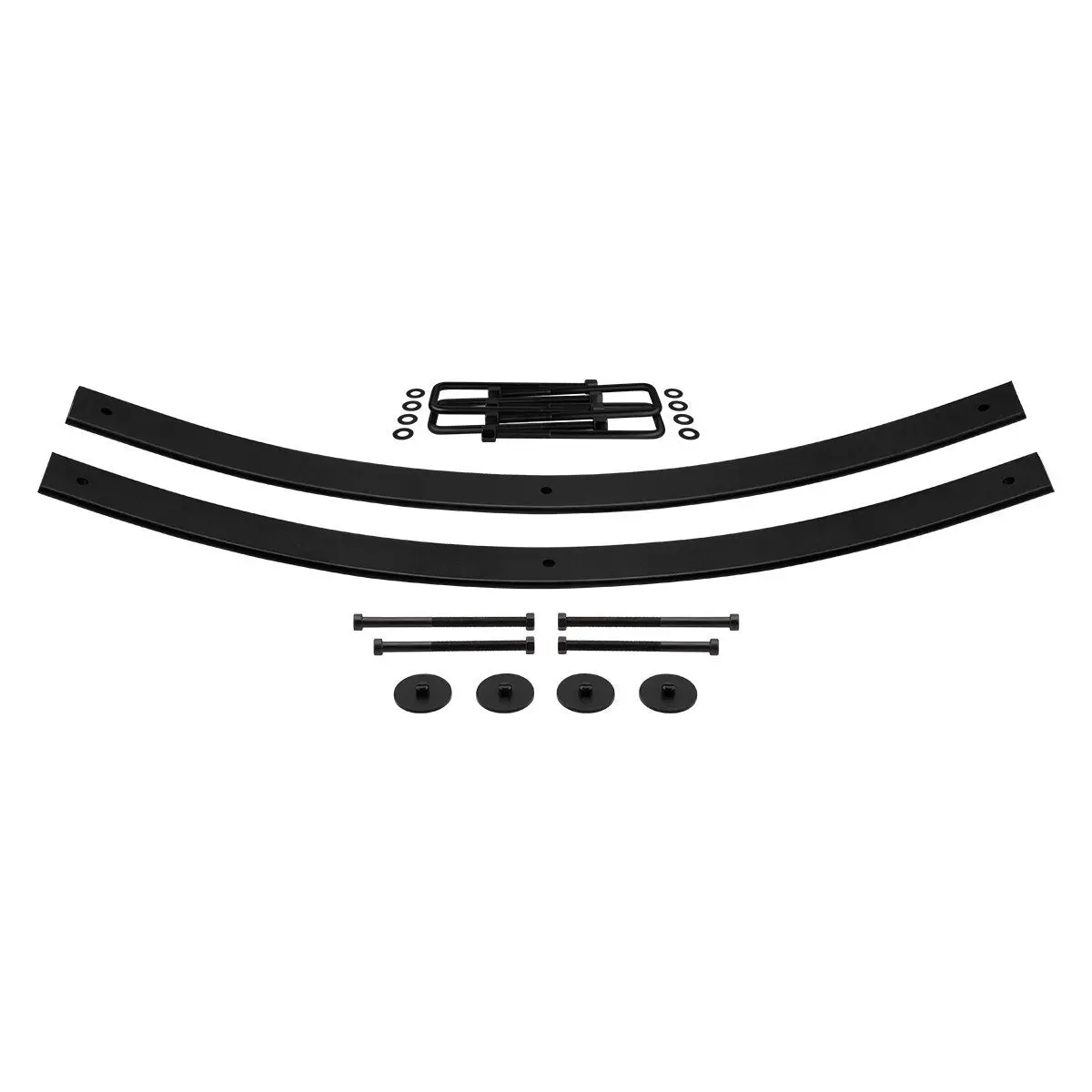 1.5"-2" Rear Level Lift Kit Add-A-Leafs + U-Bolts For Sierra 3500Hd 2Wd 4Wd 1