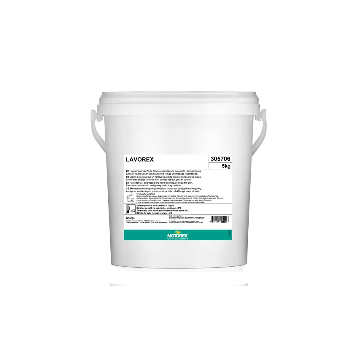 Motorex Lavorex Washing Paste Håndrens 5Kg Spand 1
