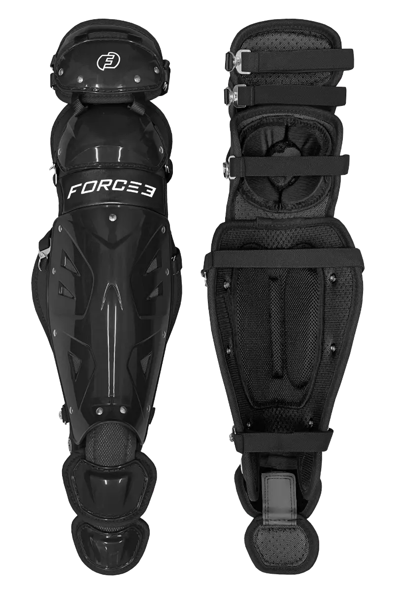 Force3 Catcher Shin Guards With Dupont Kevlar 1