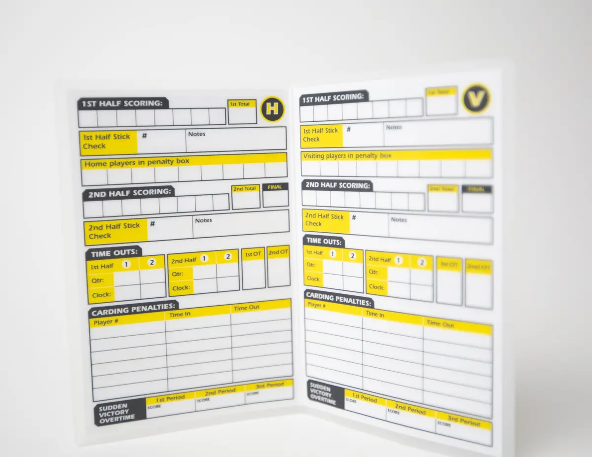 Women’S Refsmart Lacrosse Game Card 1