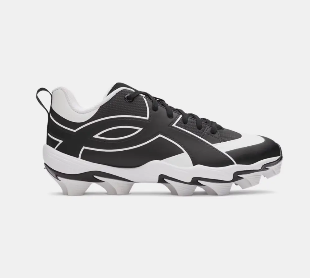 Under Armour Leadoff Icon Low Adult Cleat - Black 1
