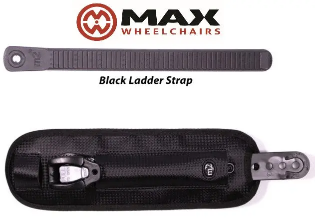 M2 Padded Single Ratchet Straps For Everyday And Wheelchair Sports Use. 1
