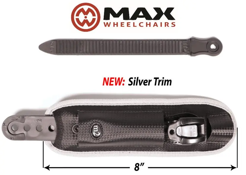 M2 Padded Single Ratchet Straps For Everyday And Wheelchair Sports Use. 2