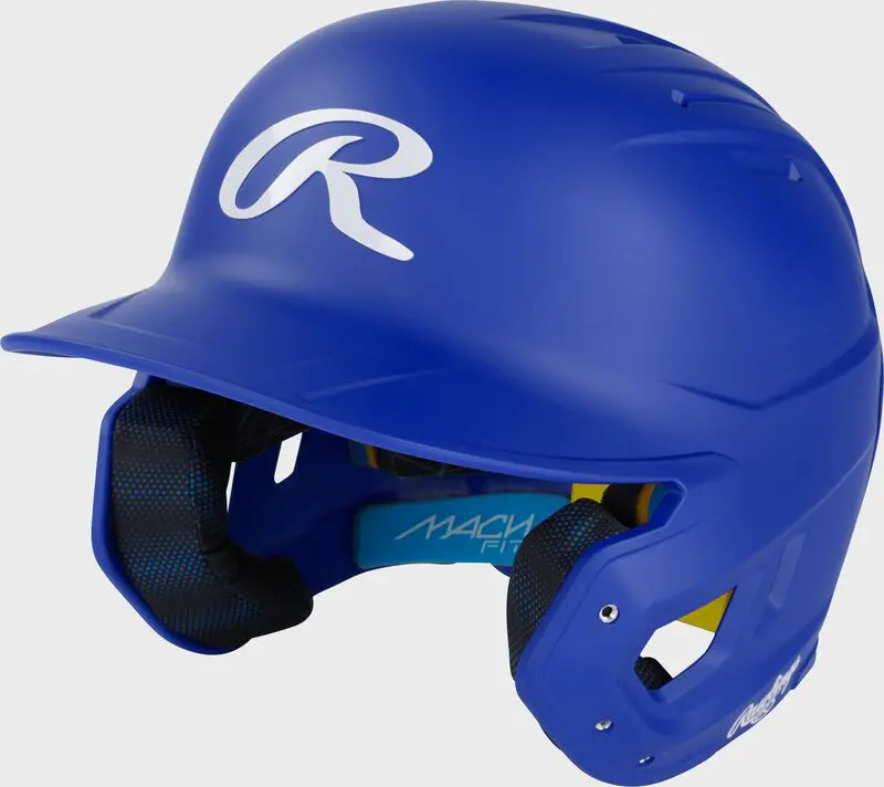 Rawlings Mach Fit Batting Helmet - Matte Royal 1