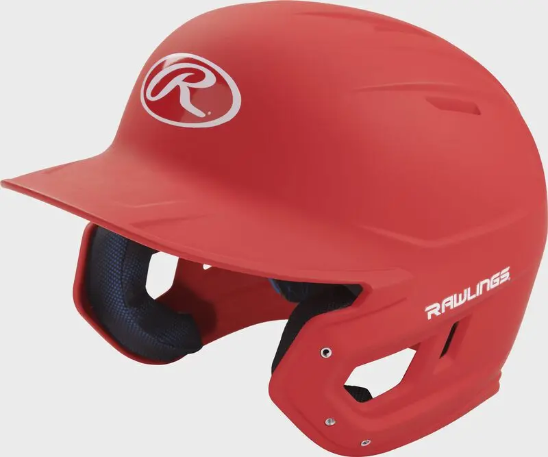 Rawlings Mach Batting Helmet - Matte Red 1