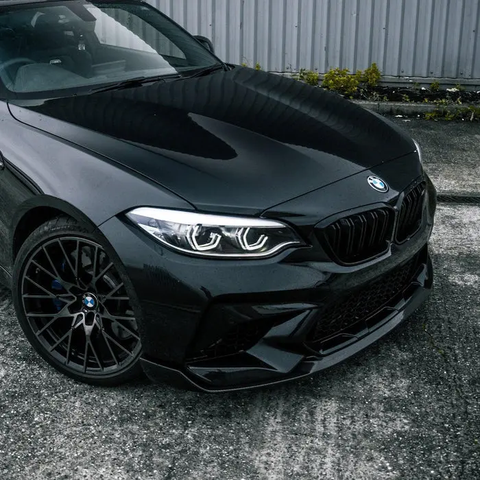 Mhc+ Bmw M2 Competition Performance Style Front Splitter In Gloss Pre Preg Carbon Fibre – F87c 2