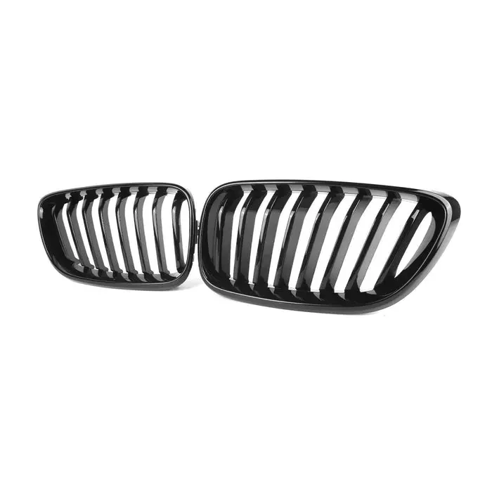 Mhc Black Bmw M2/2 Series Single Slat Front Grilles In Gloss Black – F87/F22/F23 1