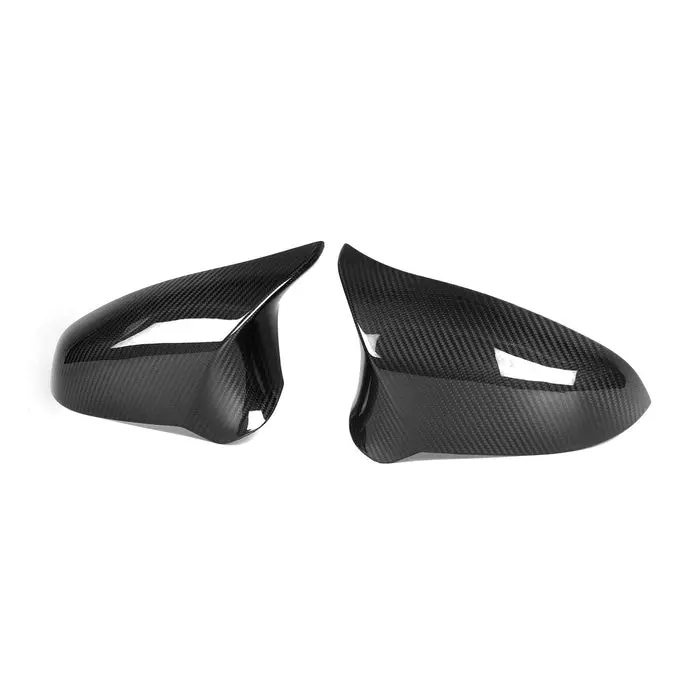 Mhc+ Bmw M3/M4/M2 Competition Lhd Wing Mirror Covers In Pre Preg Carbon Fibre – F80/F82/F83/F87 2