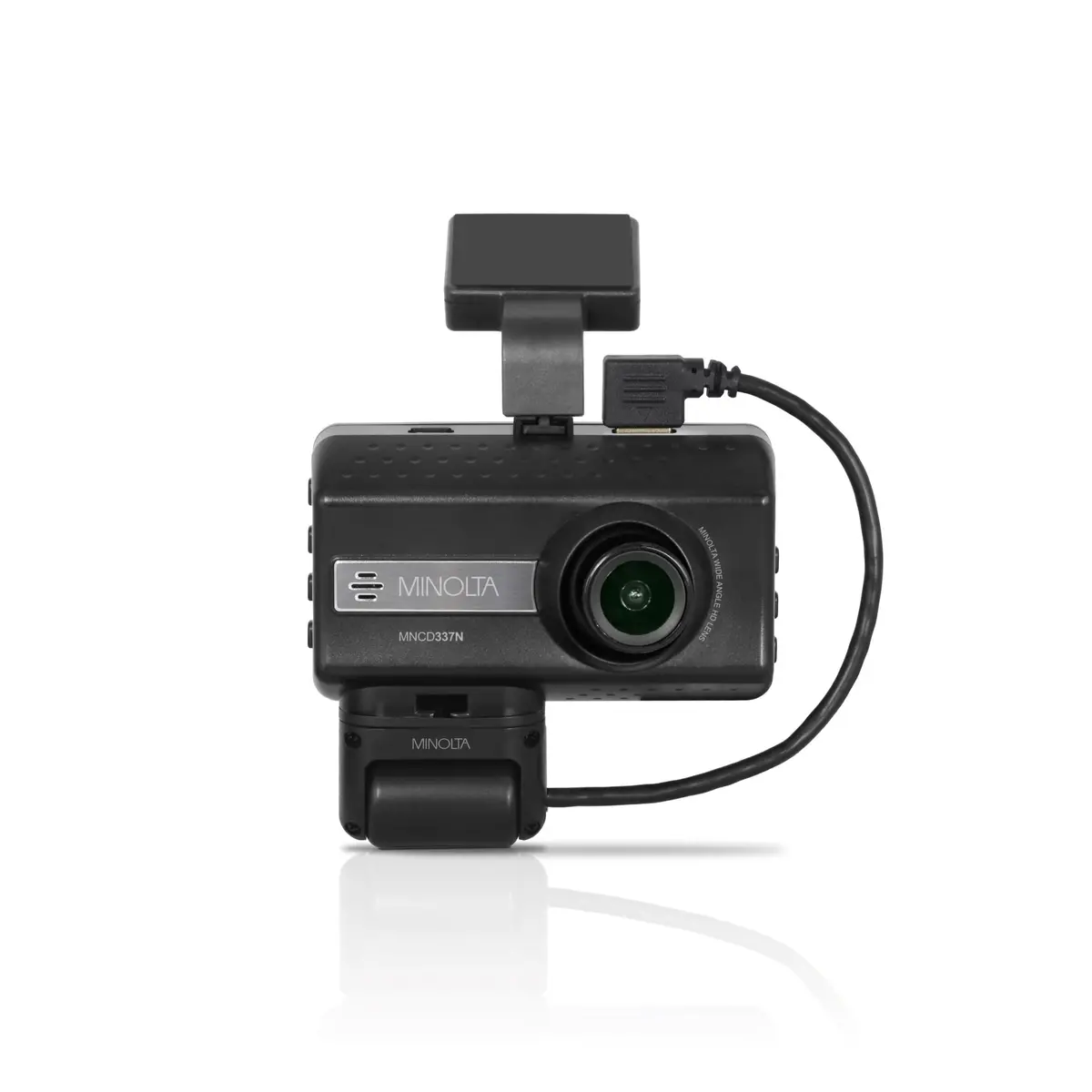 Minolta Mncd337n 1080P Hd Dash Camera With 3 Inch Screen And Interior Camera 1