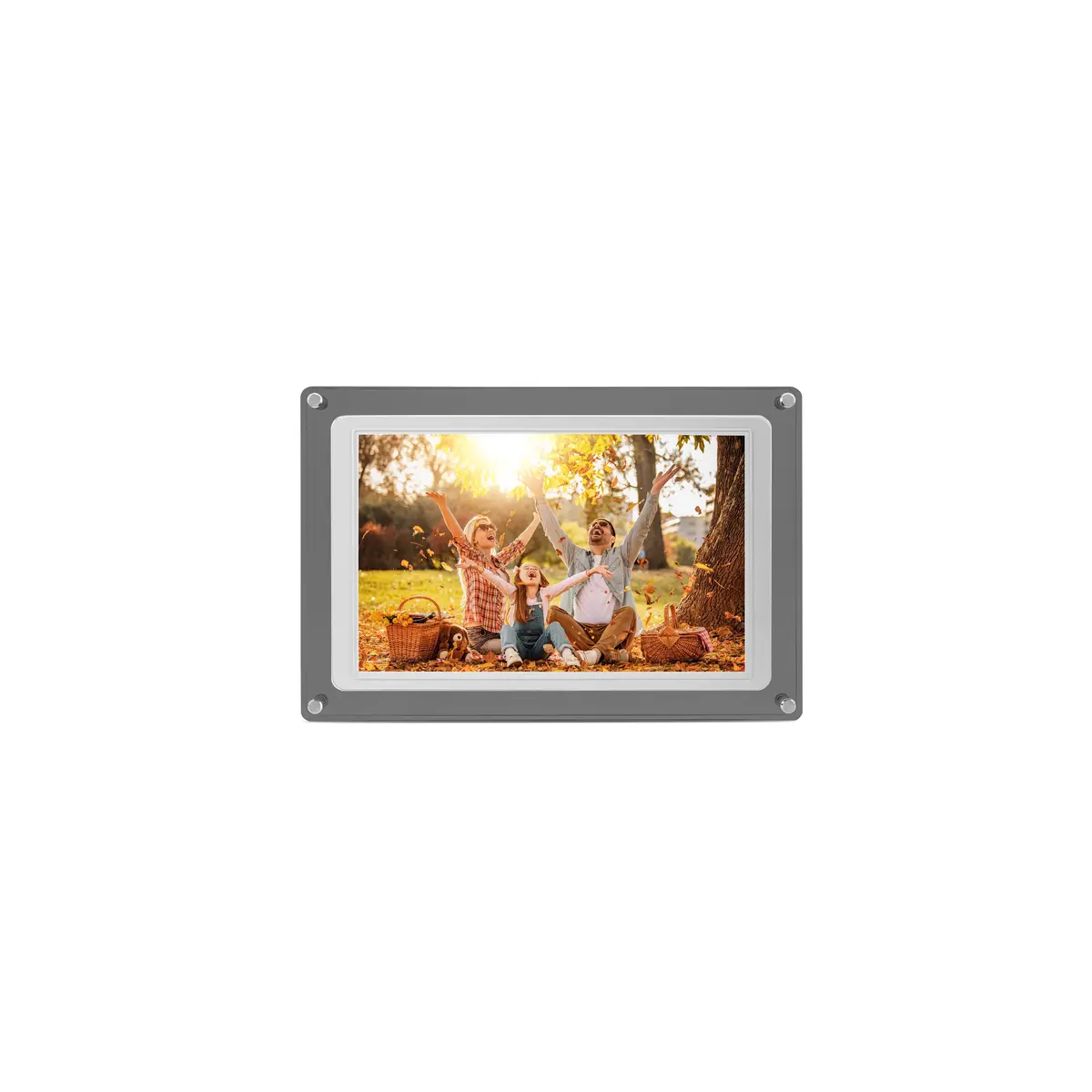 Minolta 10.1 Inch Acrylic Touchscreen Smart Digital Photo Frame With Frameo App 1