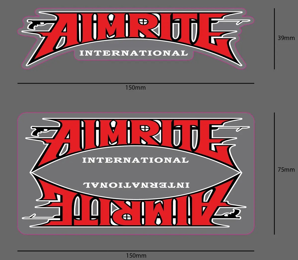 Aimrite Logo Sticker 1