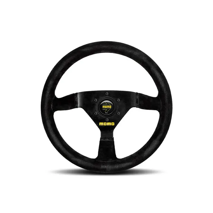 Momo Mod.69 Steering Wheel In Black Suede 1