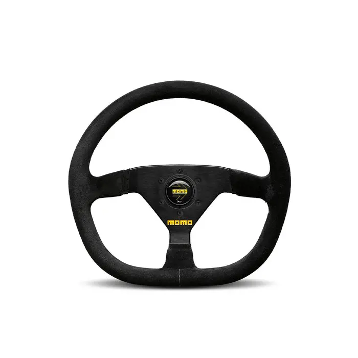 Momo Mod.88 Steering Wheel In Black Suede 1