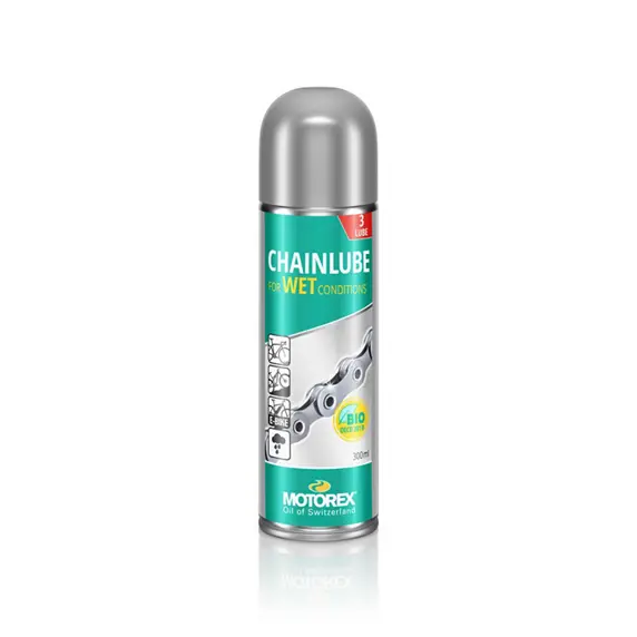 Motorex Chainlube Wet Conditions Spraydåse 300Ml 1