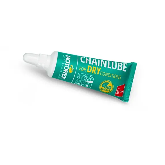 Motorex Chainlube 50 Pack Dry Conditions Tube 5Ml 1