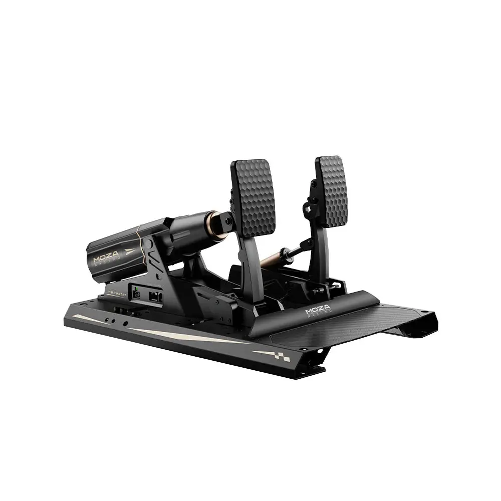 Moza Mbooster Active Pedal Set (With Crp2 Throttle) 1