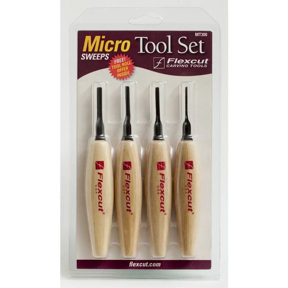 Flexcut Sweeps Micro Tool Set Mt300 1