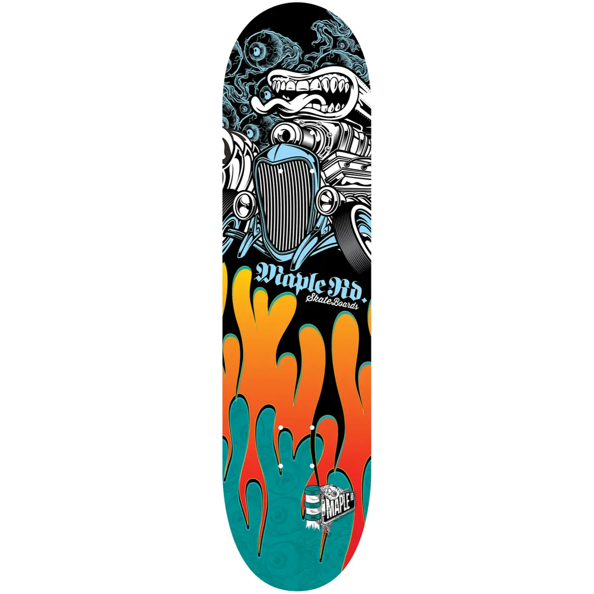 Maple Road Skateboards Flamming Hot 1