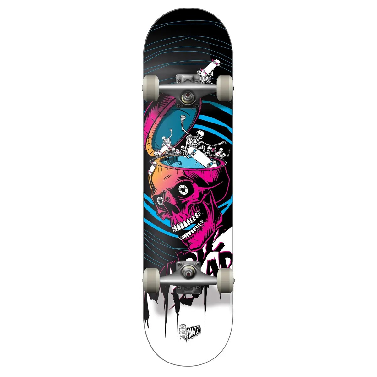 Maple Road Skull Complete 8 Inch Wide 1