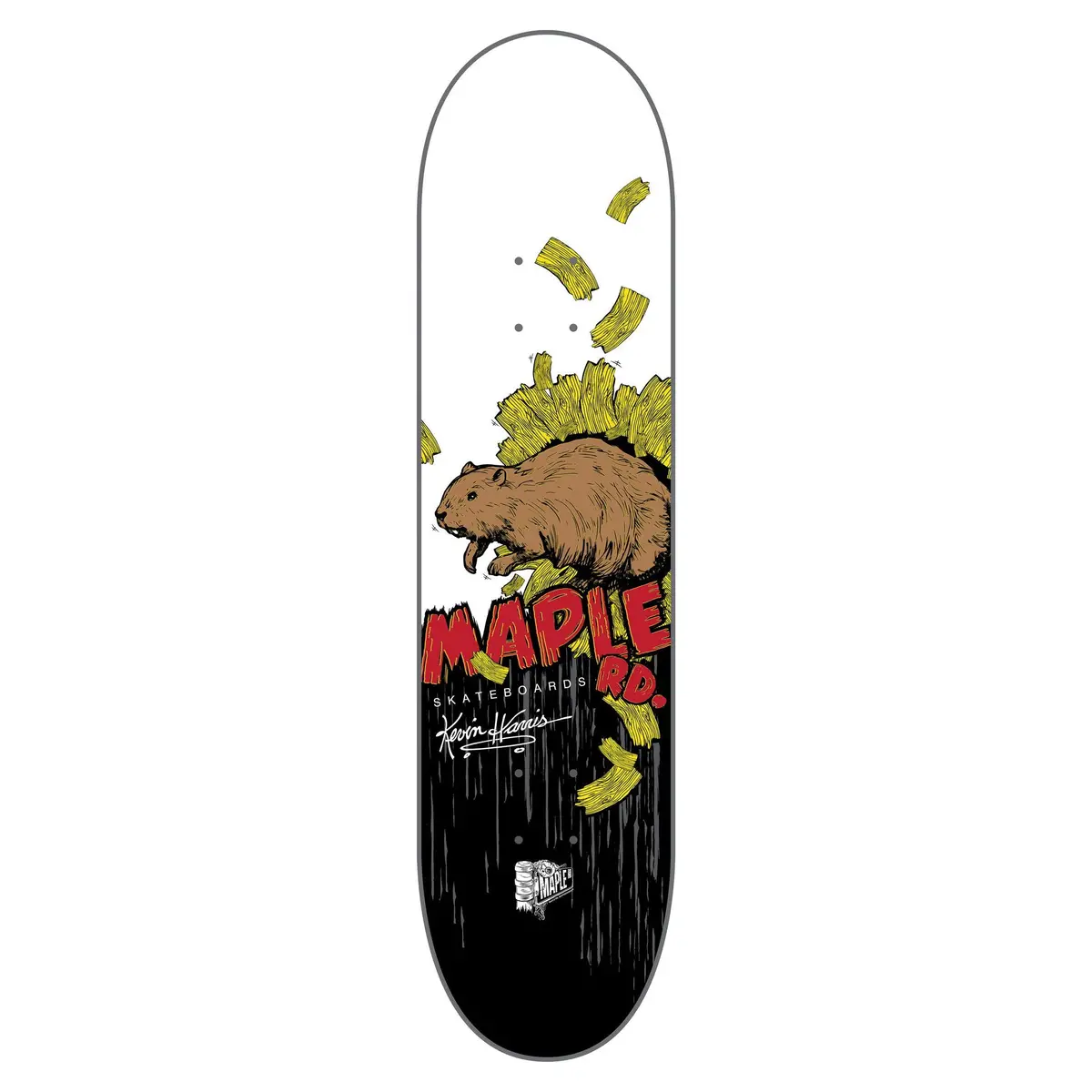 Maple Road Skateboards Kevin Harris Beaver Series Available 7.75 To 8.75 Inch Wide 1