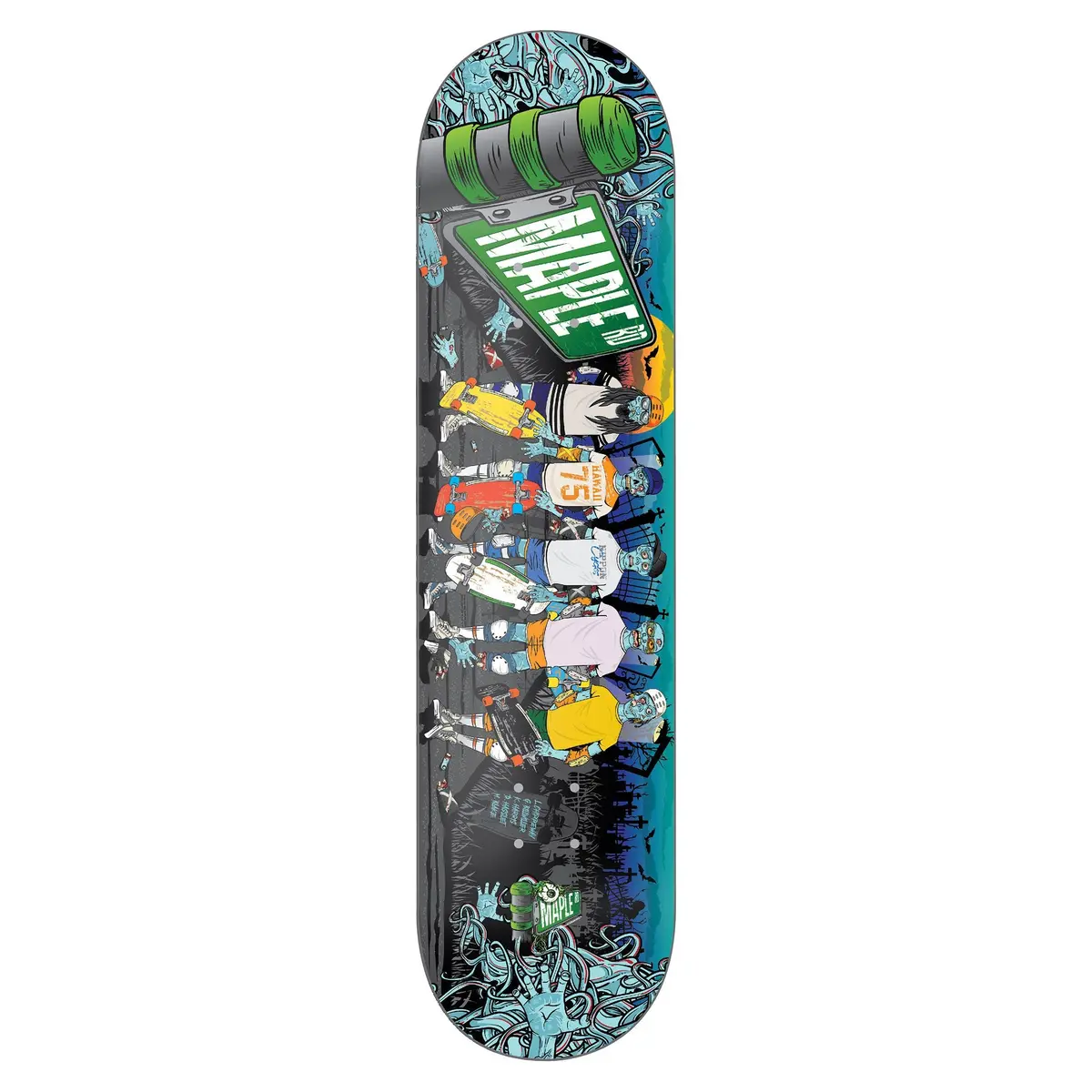 Maple Road Zombie Deck Available In 7.75 To 8.75 Inch 1
