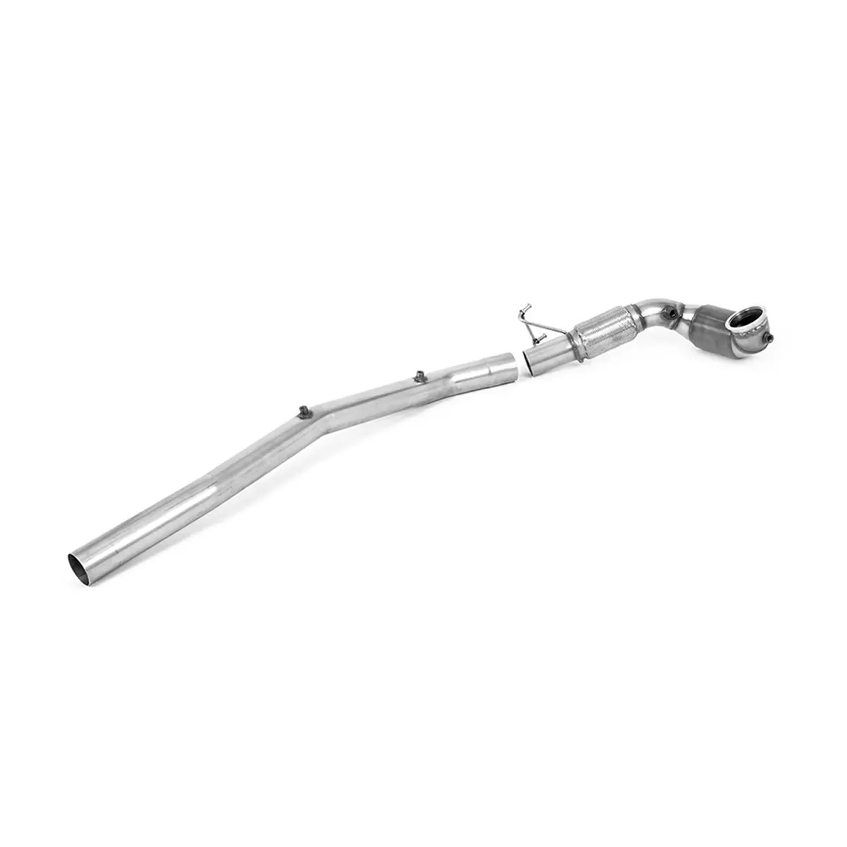 Milltek Sport Volkswagen Golf R Hi Flow Sports Cat Downpipe & Gpf Bypass (Mk8) 1