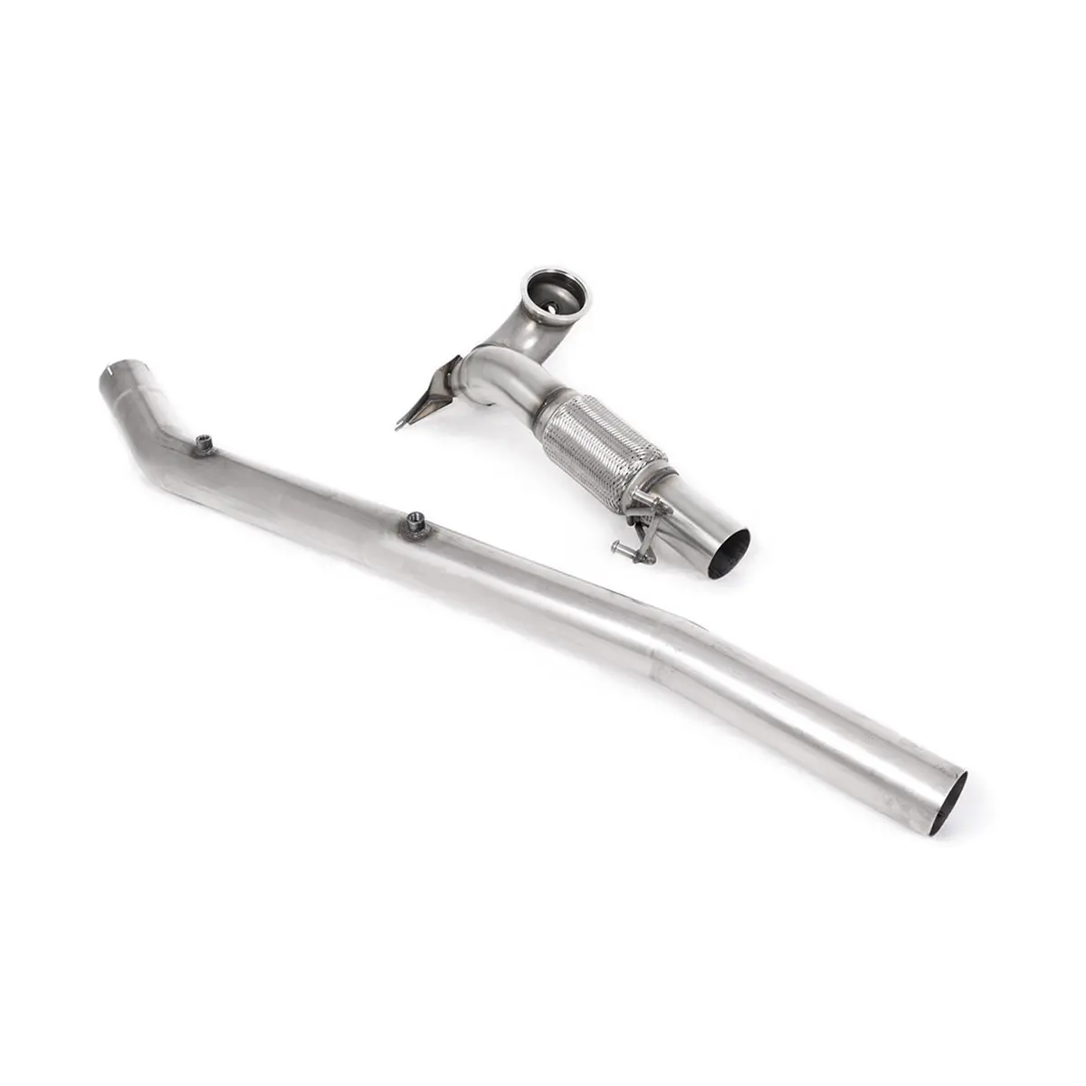 Milltek Sport Volkswagen Golf R Large Bore Decat Downpipe & Gpf Bypass (Mk8) 1