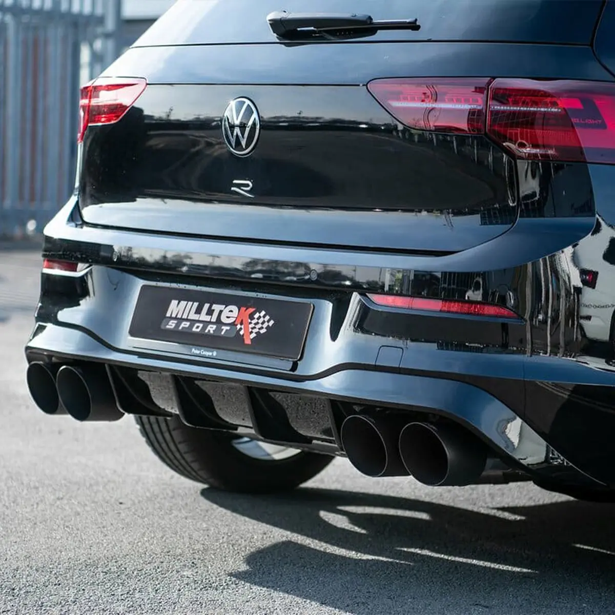 Milltek Sport Volkswagen Golf R Race Opf Back Exhaust System (Mk8) 2