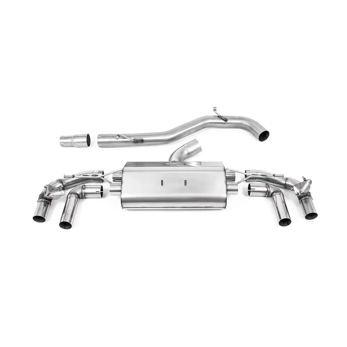 Milltek Sport Volkswagen Golf R Opf Back Exhaust System (Mk8) 1