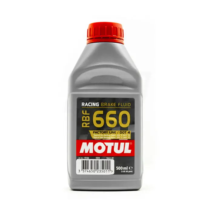 Motul Rbf 660 Factory Line Fully Synthetic Dot 4 Racing Brake & Clutch Fluid 1
