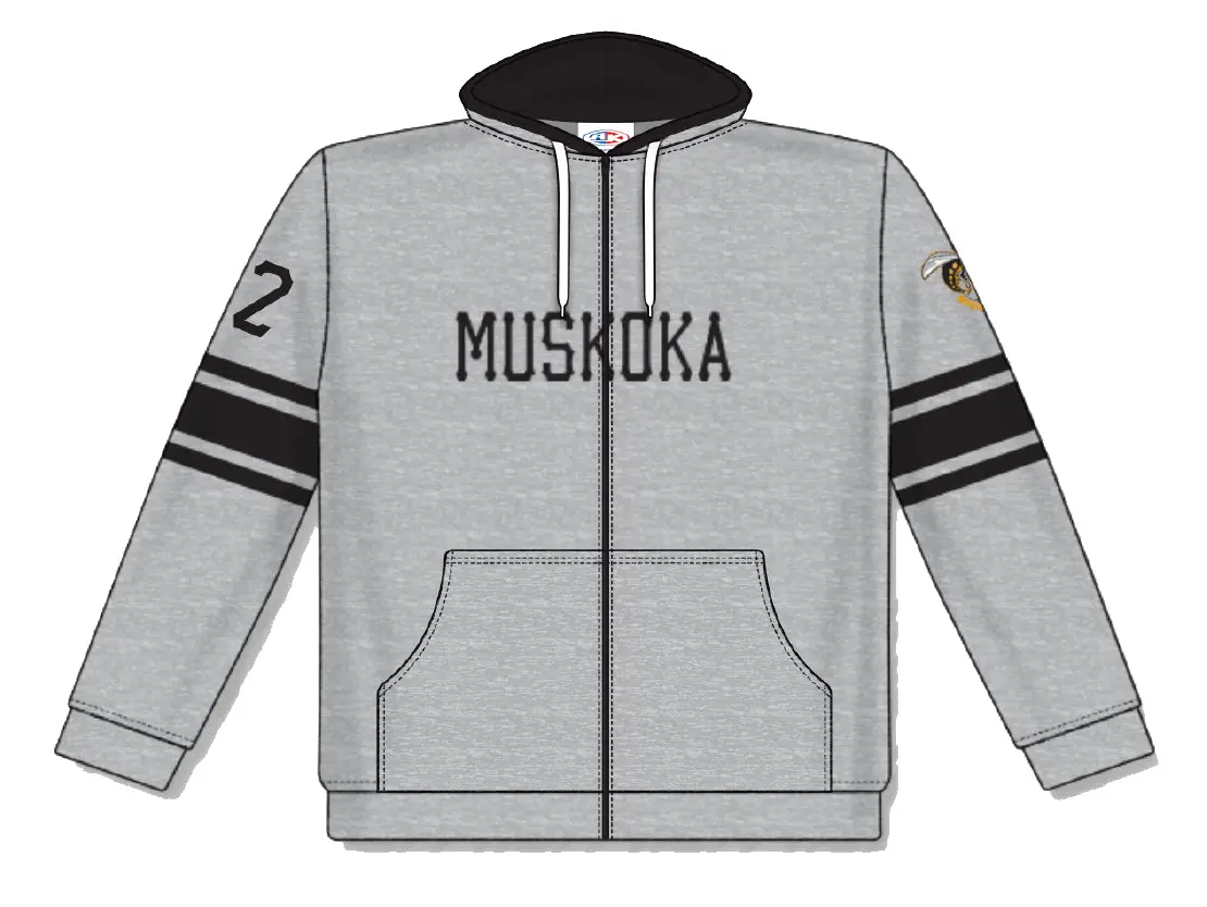 Athletic Knit - Muskoka Hornets Full Zip Hoodie 1