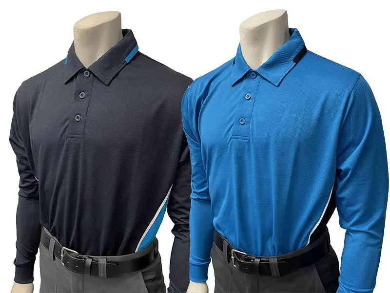 New! Smitty "Ncaa Softball Body Flex" Long Sleeve Umpire Shirts 1