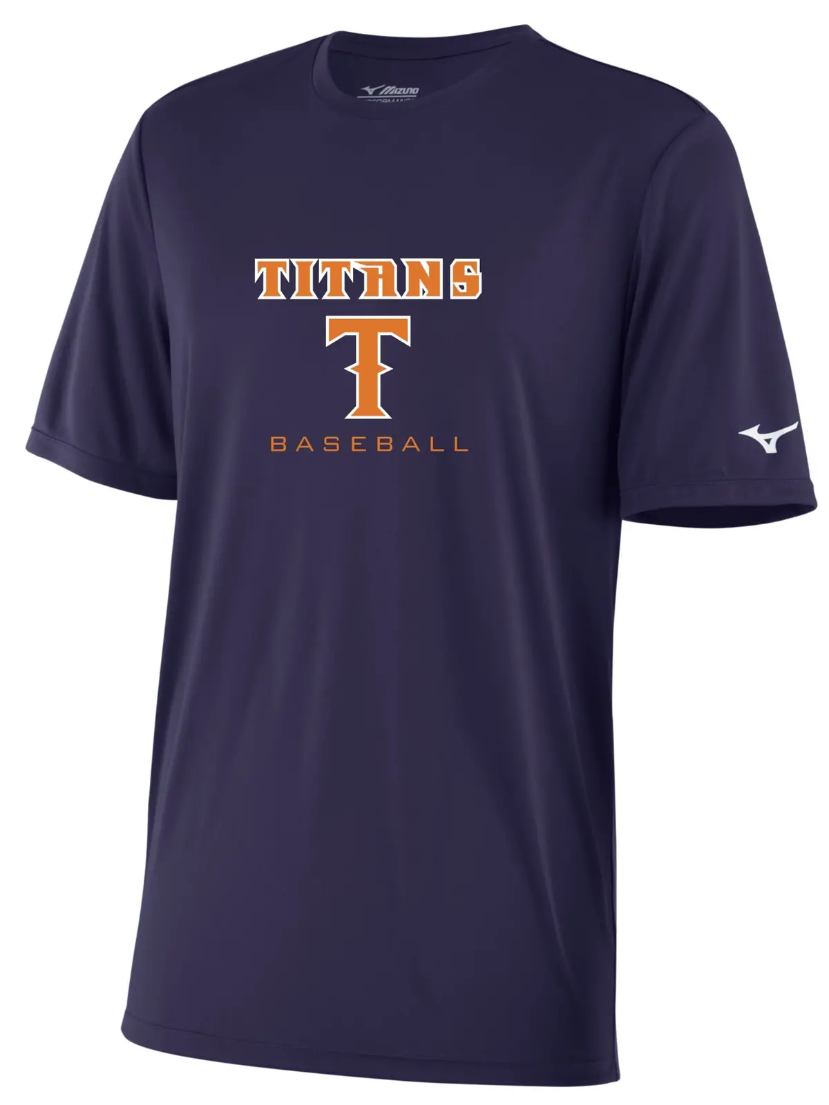 Mizuno Nxt Short Sleeve Shirt (Navy) - Titans Baseball Club 1