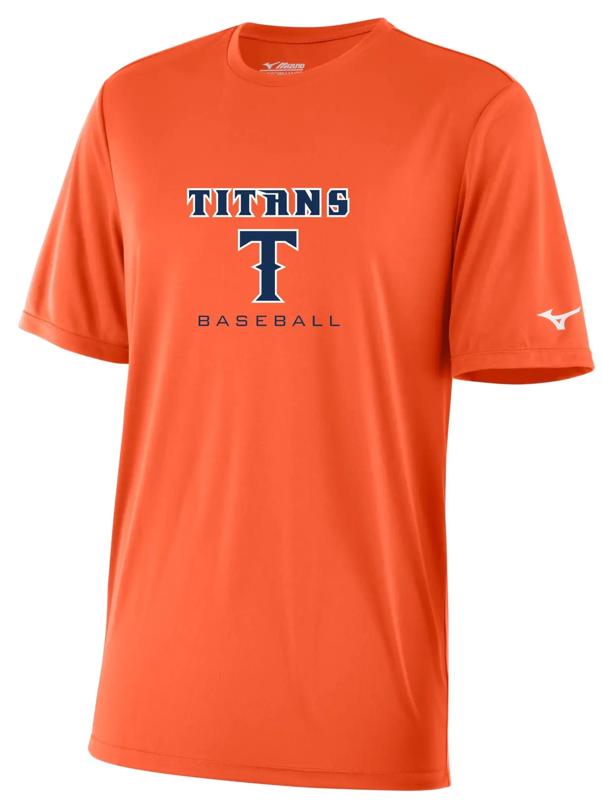 Mizuno Nxt Short Sleeve Shirt (Orange) - Titans Baseball Club 1