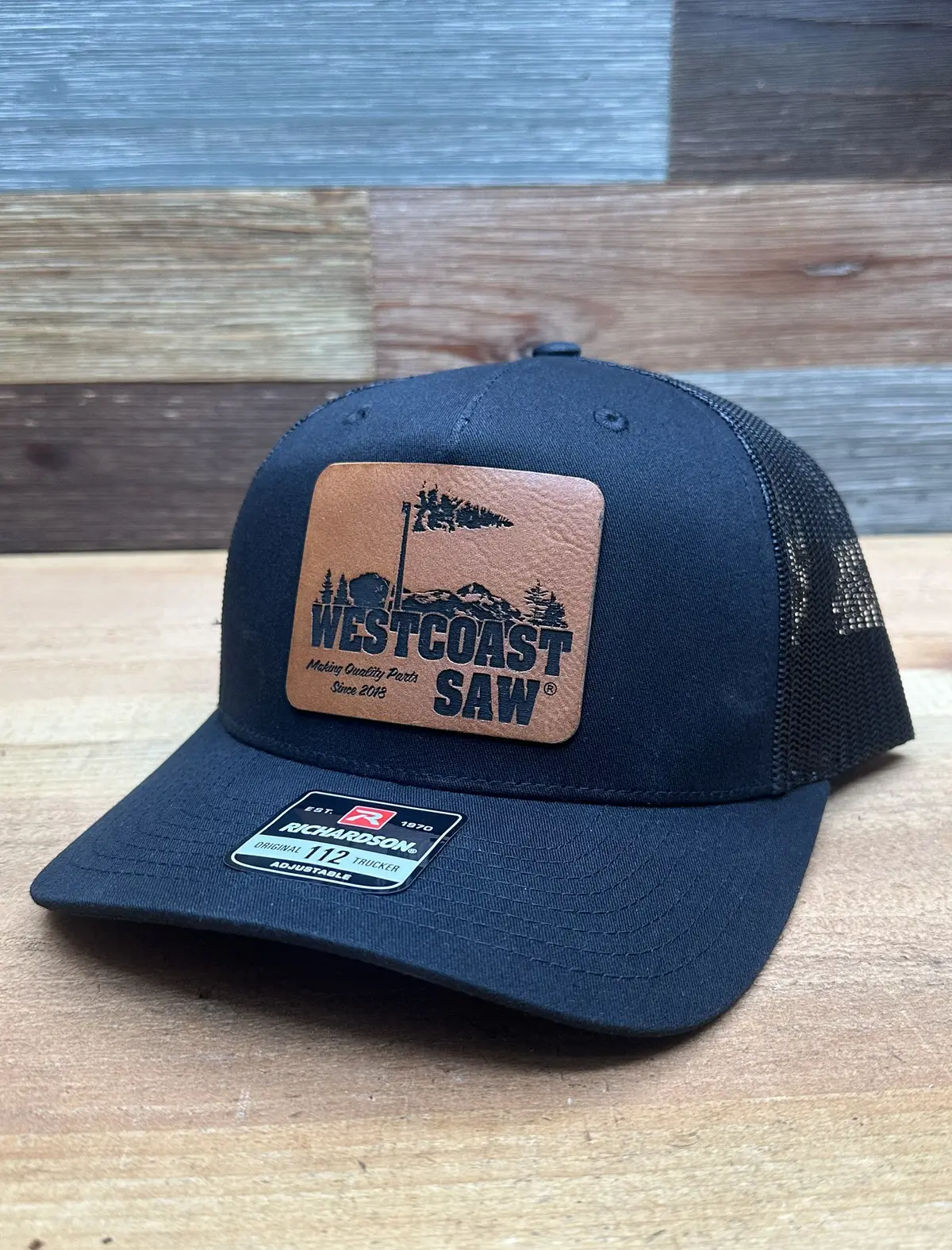Westcoast Saw Tree Climber Trucker Hat 1