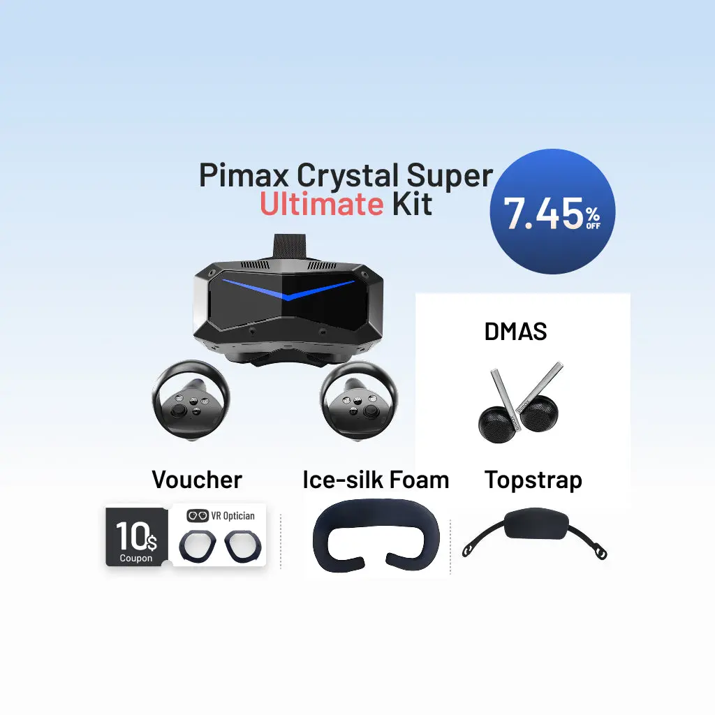 Pimax Crystal Super Ultimate Kit - Full Payment 1